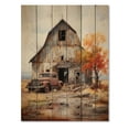 thumbnail image 3 of Designart "Barns Rustic beauty IX" Farmhouse Print on Natural Pine Wood, 3 of 5