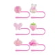 thumbnail image 3 of Xihbxyly Tapas de Silicona para Pajitas, Bonitas Tapas Reutilizables de 10 Mm, Protector de Pajita a Prueba de Salpicaduras, Accesorio Perfecto para Fiestas, Uso En Exteriores, Regalo para Todas Las, 3 of 7