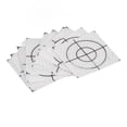 thumbnail image 3 of Reflective Tape, Self Adhesive Reflector Target Sticker 50Pcs  For Working 6x6cm / 2.36x2.36in, 3 of 8
