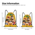thumbnail image 4 of Lsque Sml Jeffy Print Drawstring Backpack Bag Sport Gym Sackpack Cinch Bags Drawstring Bags Draw String Sport Bag-Medium, 4 of 8