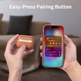 thumbnail image 4 of Funda para AirPods Pro 2nd Gen Belemay Crazy Horse Leather Tan, 4 of 9
