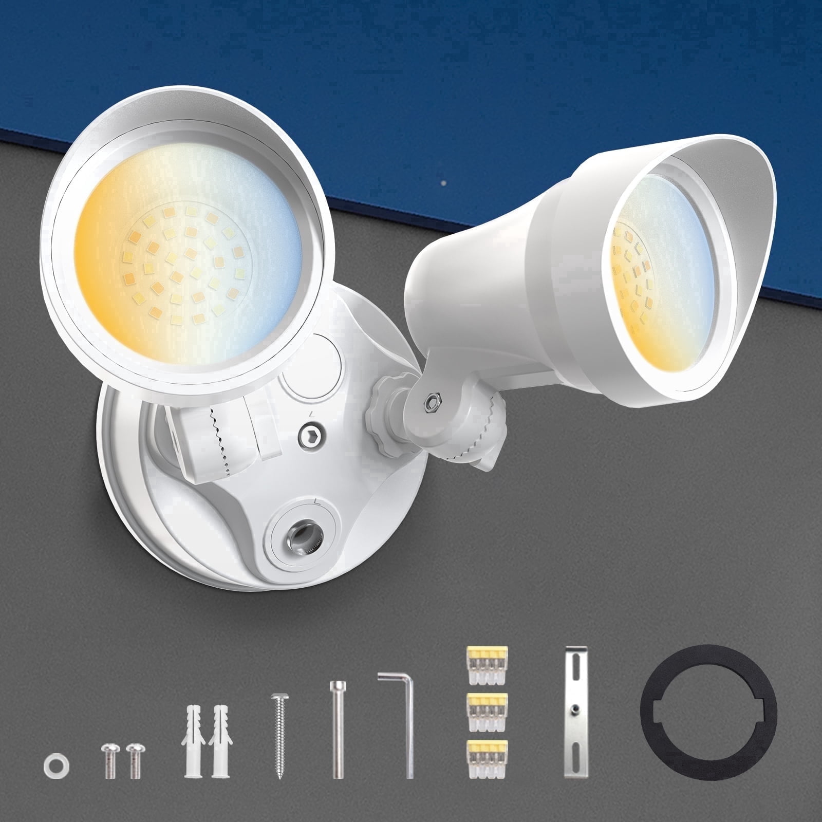 Home Zone LED Sensor Light - 3500 Lumen, Outdoor, Weather