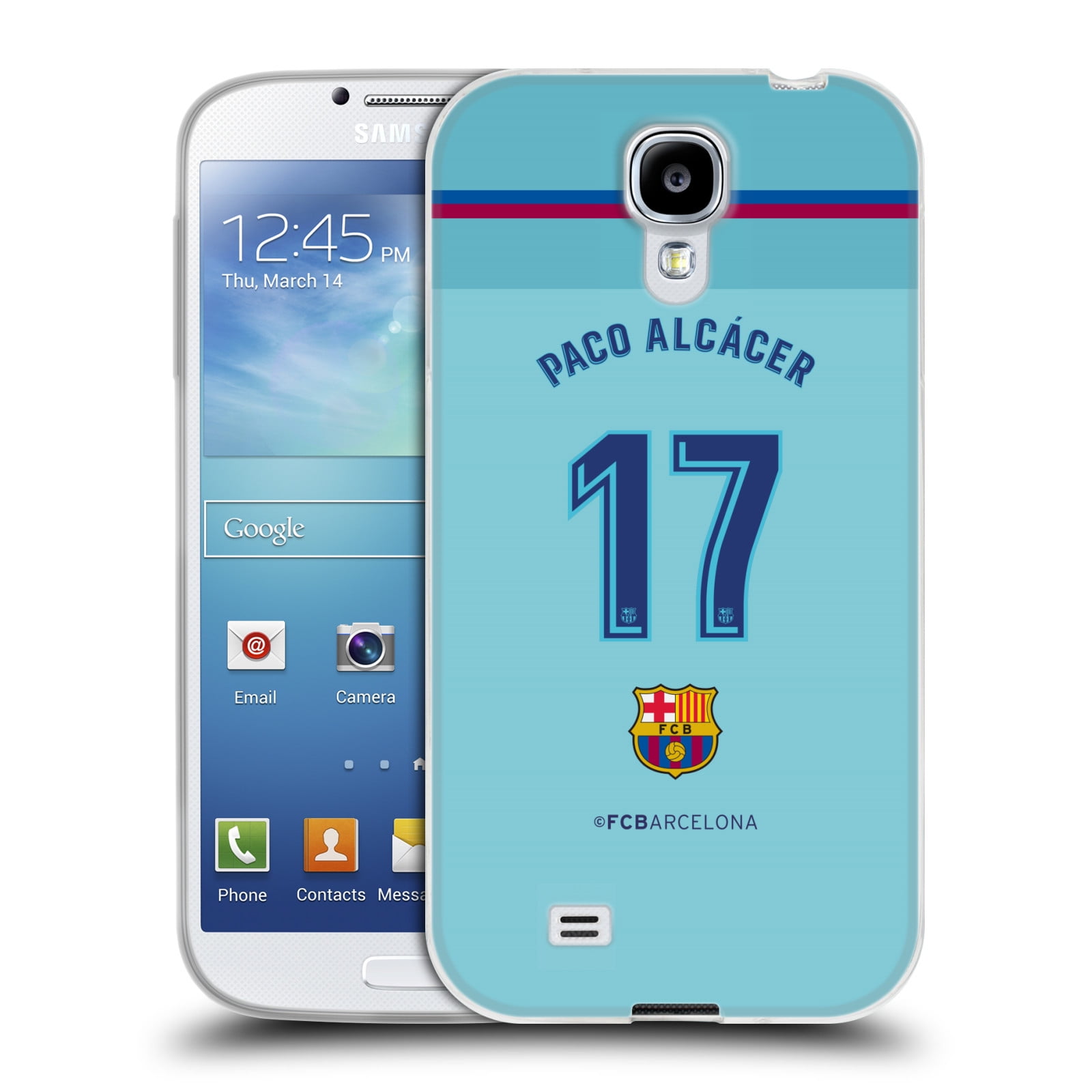 OFFICIAL FC BARCELONA 2017/18 AWAY KIT 1 SOFT GEL CASE FOR ...