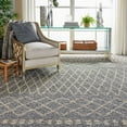 thumbnail image 6 of Nourison Moroccan Shag Boho Silver 7'10" x 10'6" Area Rug, (8' x 11'), 6 of 9