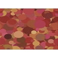 thumbnail image 1 of Ahgly Company Machine Washable Indoor Rectangle Transitional Bright Orange Area Rugs, 2' x 4', 1 of 7