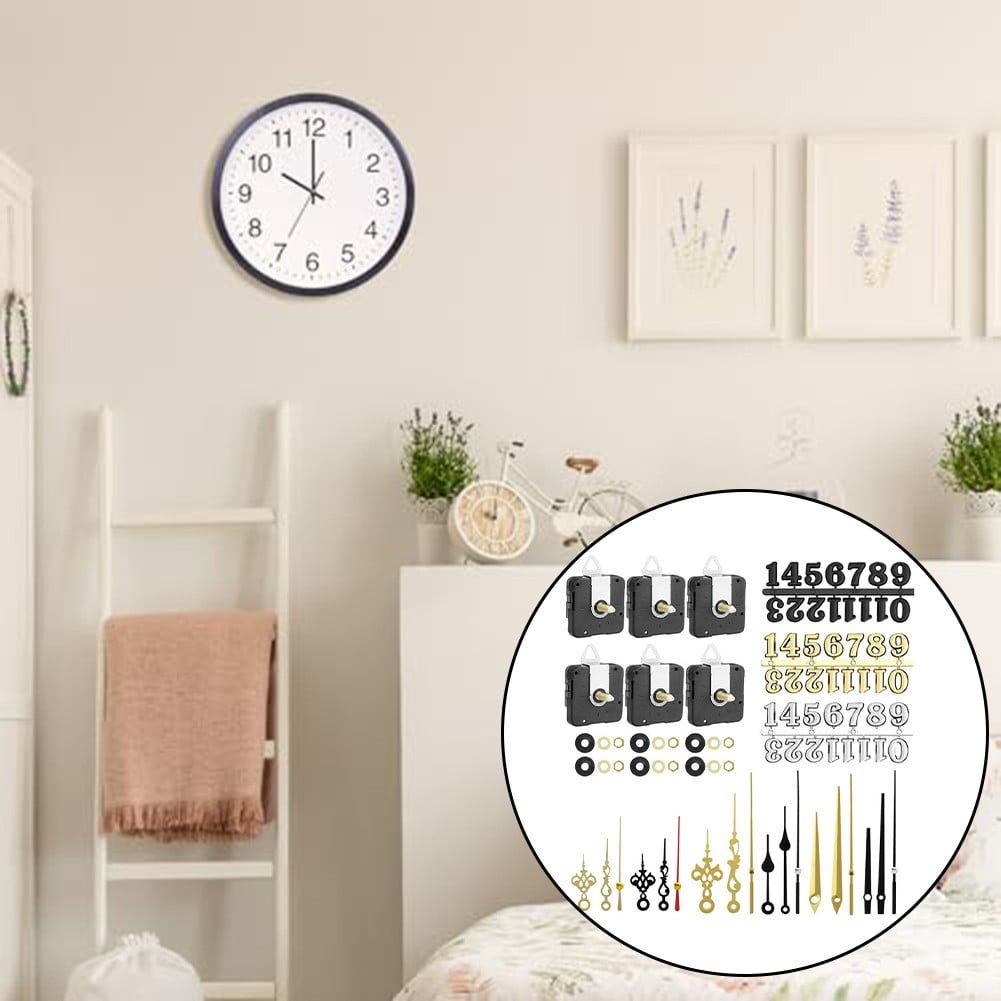 Clock Mechanisms Battery Powered,Silent Quartz Clock Mechanism Movement Kits