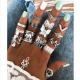 thumbnail image 1 of Conjunto de anillos Conjunto de anillos de mariposa con personalidad de tendencia Conjunto de anillos combinados Juego de 12 piezas ER, 1 of 5