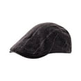 thumbnail image 1 of ITFABS Men's Cap Retro Newsboy Warm Adjustable Lightweight Durable Beret Pea, 1 of 6