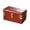 Red Brown, variant on Almencla 1/12 Dollhouse Miniature Suitcase Doll Accessories Decoration Scenery Supplies Mini Treasure Chest for Living Room Home Decor Red Brown