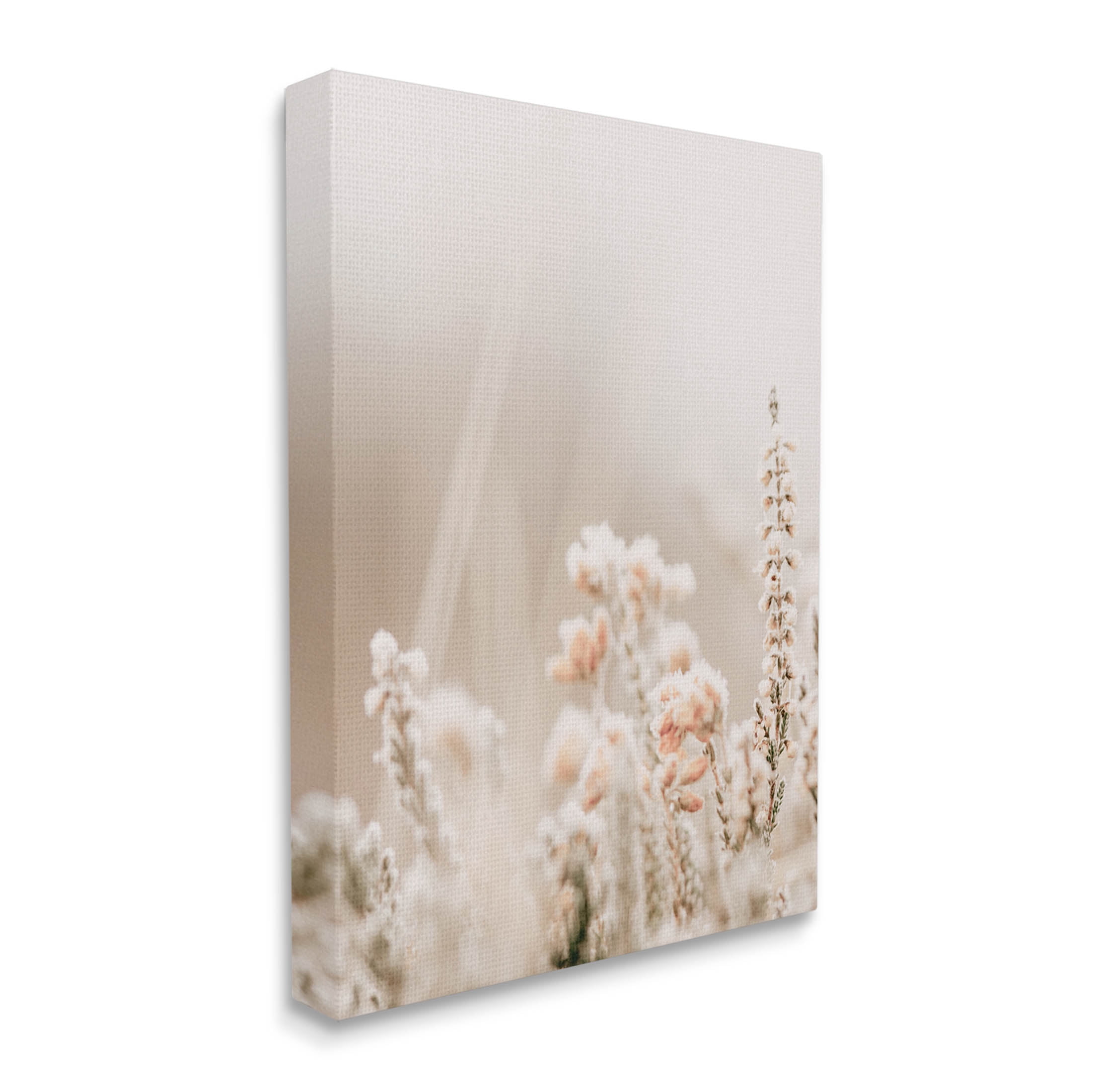 Stupell Industries Delicate Wildflower Blossoms Photograph Gallery Wrapped Canvas Print Wall Art, Design by Leah Straatsma