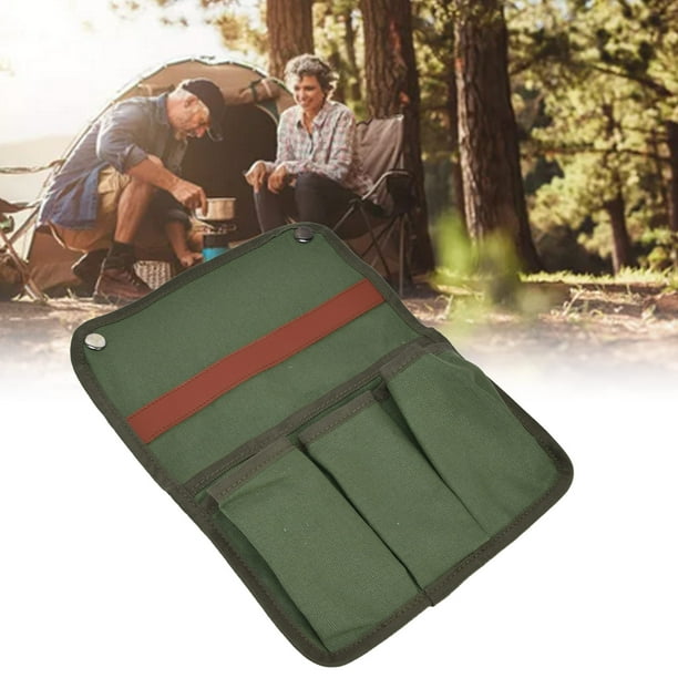 Bolsa colgante de almacenamiento bolsa de almacenamiento de reposabrazos de silla multifuncional lateral de peso ligero portátil para pícnic de camping al aire libre ANGGREK Otros