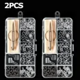 thumbnail image 1 of Eyeglass Silicone Nose Pads Replacement Optical Glasses Repair Tool with Screwdriver Tweezers Ear Hooks Set1-2PCS, 1 of 6