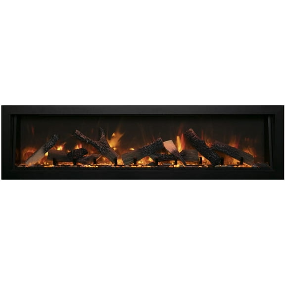 Smart 60" Electric Deep Built-in only comes with optional black steel surround