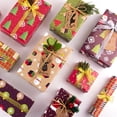 thumbnail image 3 of Kraft Papers 1 Set Eye-Catching Wrapping Papers Exquisite Gift Cartoon Kraft Wrapping Paper for Christmas, 3 of 6