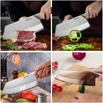 thumbnail image 5 of Fashionwu Vegetable Cleaver, 8 inch High Carbon Stainless Steel Butcher Knife for Home Kitchen and Restaurant, Chinese Chopping Knife, 5 of 8