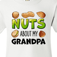 thumbnail image 4 of Inktastic Nuts About My Grandpa Peanut, Almond, Pistachio Youth T-Shirt, 4 of 5