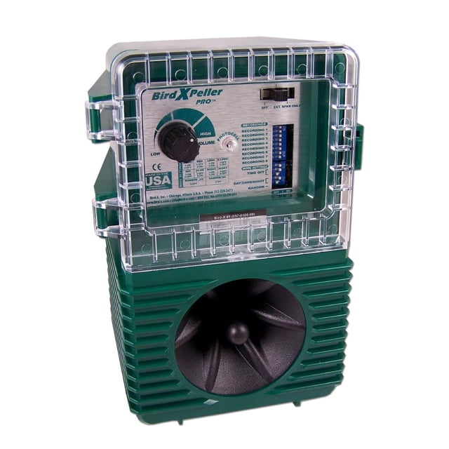 Bird-X BirdXPeller Pro repelente electrónico de aves 3-5 kHz