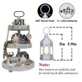 thumbnail image 2 of Lantern LLQ Minilinterna marroquí con vela LED de 12,7 cm, color blanco, 2 of 7
