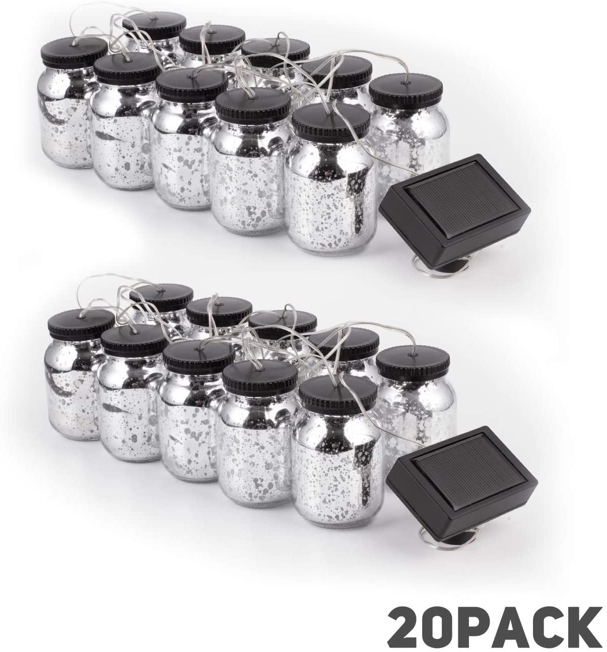 Malibu Solar Star Bottle String Lights Led Outdoor 18ft 3000k Warm Light Wall 2x10pack For Landscape Lighting 8517 5503 20 Com Malibu Solar Star Bottle String Lights, Malibu Solar Garden Lights