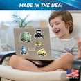 thumbnail image 7 of Disney Pixar Cars Decals - Set of 6 Lizzie, Fillmore, Guido, Luigi Vinyl Stickers for Car Laptop Computer Kids Water Bottle Outdoor Waterproof, 7 of 7