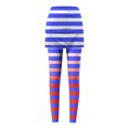 thumbnail image 3 of WXLWZYWL Women's Casual Pants for Fall Sports Striped Yoga Pants Classic Slim High Waist Running Legging Trousers, 3 of 5