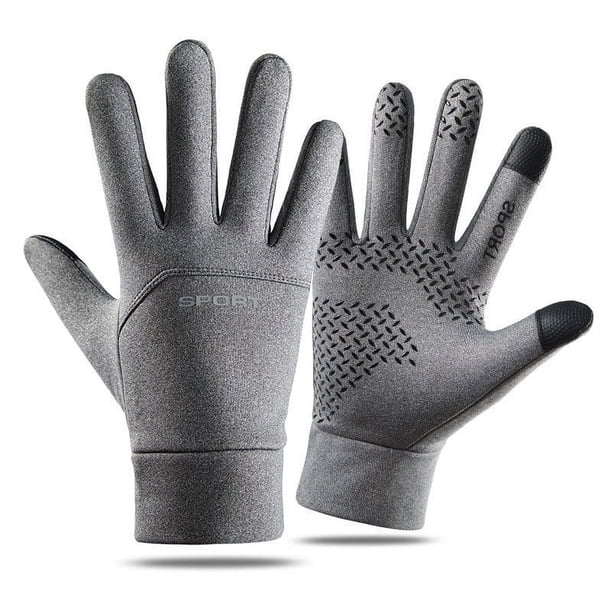 Guantes cálidos para exteriores, otoño e invierno, para ciclismo, resistentes al viento, impermeables, con dedos completos, para esquí, a prueba de frío, antideslizantes, para pantalla táctil