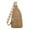 9931-KHAKI, variant on GAEKEAO Crossbody Sling Bag for Women, Travel Leather Crossbody Bags Fanny Packs for Women Small Crossbody Purse Chest Bag