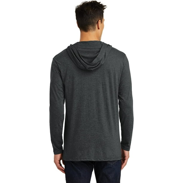 District Perfect Tri Long Sleeve Hoodie. Dm139 M