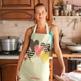 thumbnail image 2 of EUDIDV Aprons for Women With Pockets 1pc Parent adult the Family Kitchen Valentine's Day Print Linen Family Aprons plus Size Pinafore Apron Pinafore Aprons for Women, 2 of 2