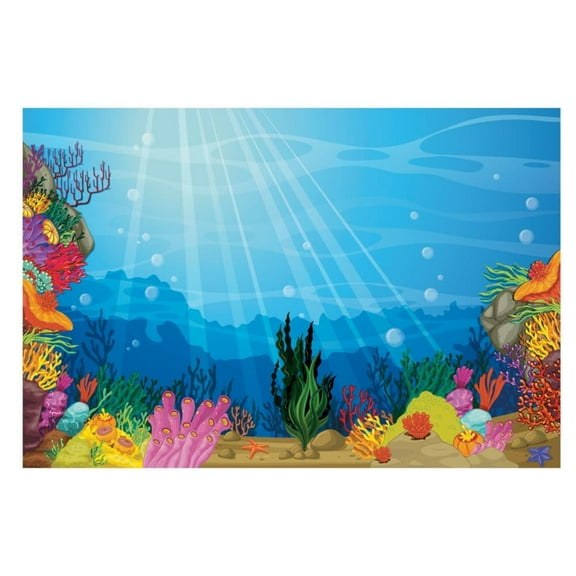 Vbs Under The Sea Backdrop Banner - Party Decor - 3 Pieces