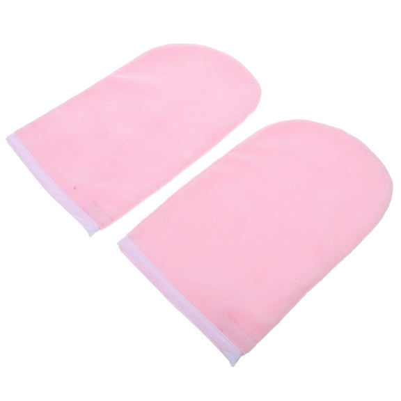 LULULION Mittens For Women 1 Pair Pink Paraffin Wax Mitts Warmth Preservation Hand Spa Care For Women