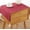 Dark Red, variant on Bedside Table Cover, Tablecloth, Non-slip And Dustproof Universal Small Square Towel