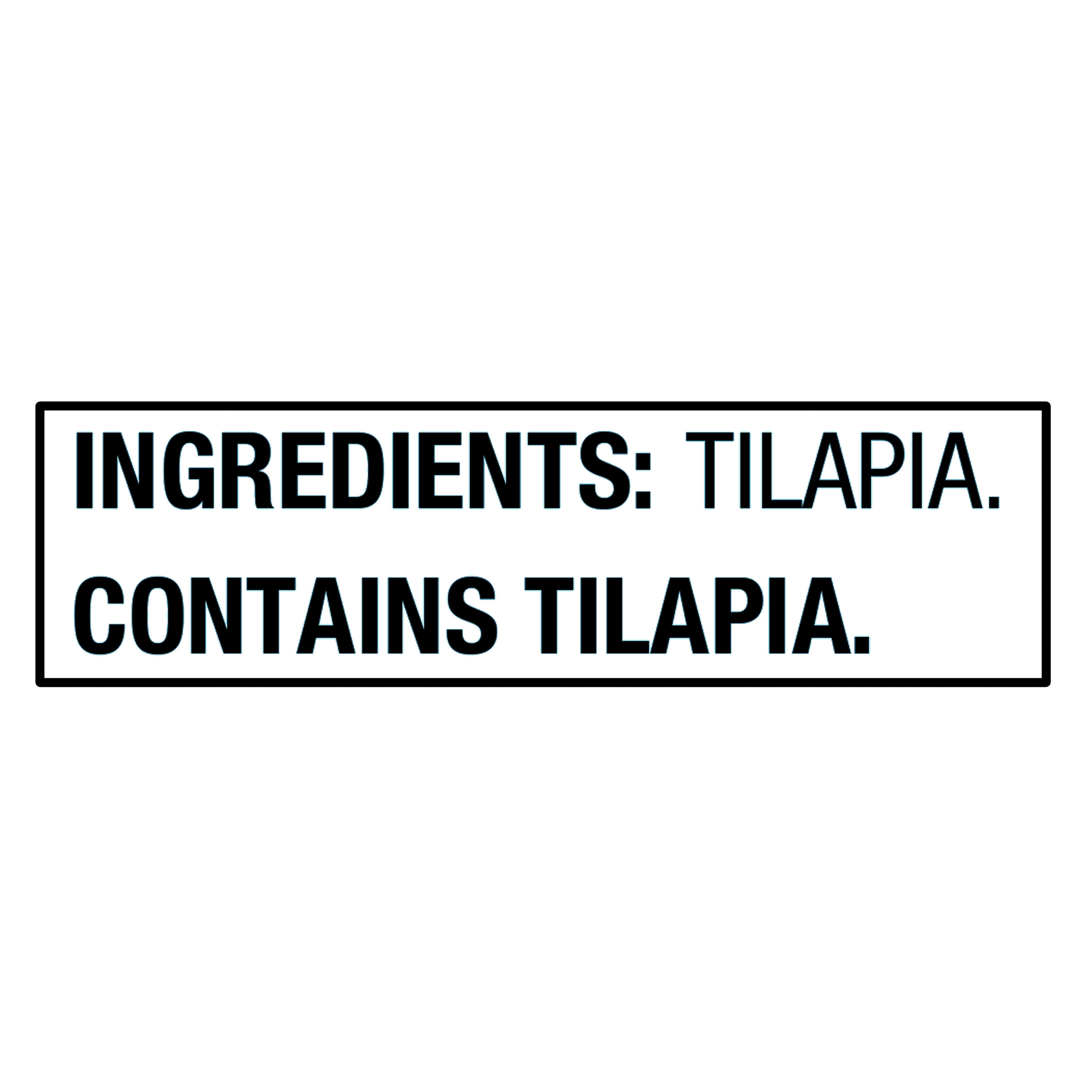 Great Value Whole Tilapia, 3 lb (Frozen)