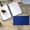Navy, variant on Large Pencil Pouch - 1 Pack Heavy Duty Zipper Pouch Set,Multipurpose Small Tools Storage Organizer with Dependable Zipper(8.2x4.7in,Navy)