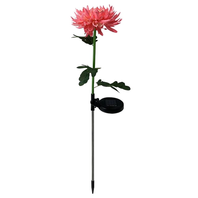 Fiudx Luz Led para Jardín Exterior, de Acero Inoxidable, Recargable Por Energía Solar, Iluminación Nocturna Colorida, Ideal para Decorar Caminos de Jardín, Ideal para Fiestas Al Aire Libre, 80 Cm de