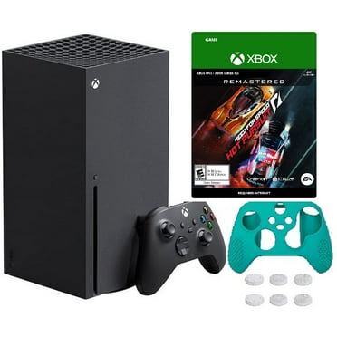 2023 Newest Xbox -Series -X- Gaming Console System- 1TB SSD Black X Version with Disc Drive W/Need for Speed Hot Pursuit Remastered | Silicone Controller Cover Skin