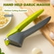 thumbnail image 1 of Prensa de Ajo de Acero Inoxidable | Mini Picadora de Cocina con Tapa Extraíble | Mango Ligero de Abs Verde | Rallador Fácil para Cocinar En Casa | Triturador de Ajo Multifuncional y Seguro, 1 of 6