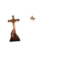 thumbnail image 1 of Estatua católica,Estatua de la Virgen María Figura Colección Religiosa,Figura de la cruz de Jesús Escultura católica decoración,Figura de caballo,Adorno de caballo,escultura, 1 of 8