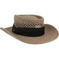 thumbnail image 2 of Greg Norman Signature Taupe Headwear Men Fits All, 2 of 6
