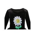 thumbnail image 4 of Girls Dress Flower Embroidered Long Sleeve Tulle Dress 5, 4 of 7