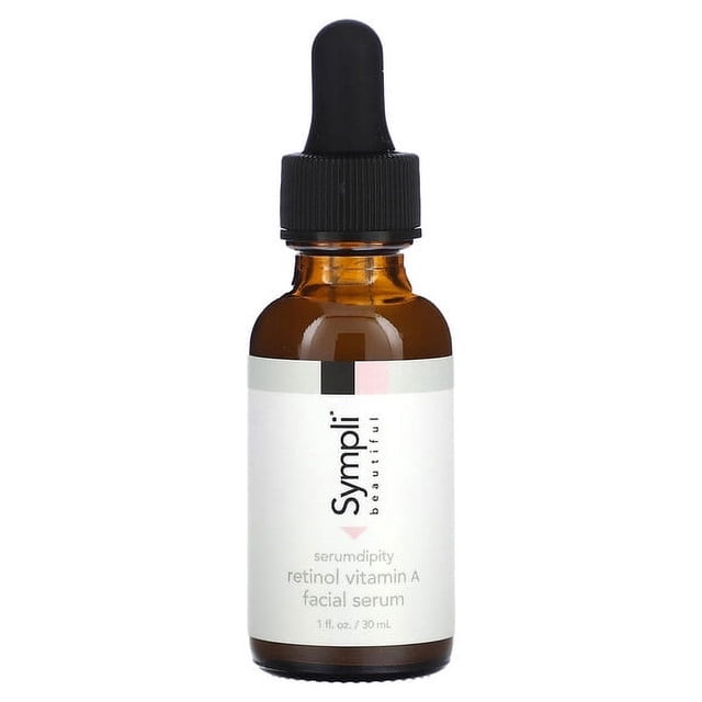 Sympli Beautiful , Sérumdipity, Sérum Facial au Rétinol et à la Vitamine A, 1 fl oz (30 ml)