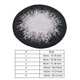 thumbnail image 1 of Alfombra Para Pies Con Diseño De Patrón En Y Negro, Alfombra De Franela Suave, Alfombra De Cocina Para Decoración Del Hogar, Alfombra Redonda Lavable Con Absorción De, 1 of 7