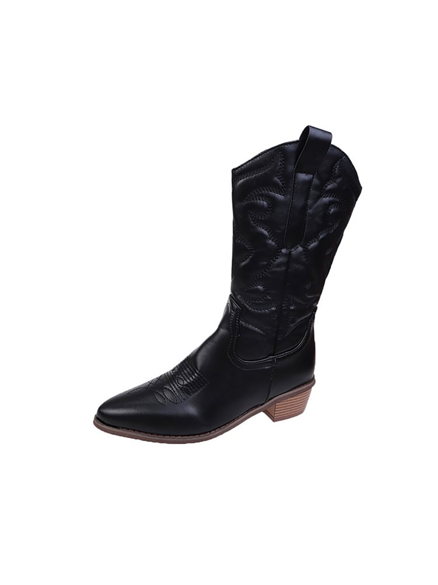 winter boots with zipper on side