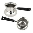 thumbnail image 1 of GROWTH TANK Chauffe-Lait pot à Beurre en Acier Inoxydable Café pot de Café Turc 180 ml, 1 of 9