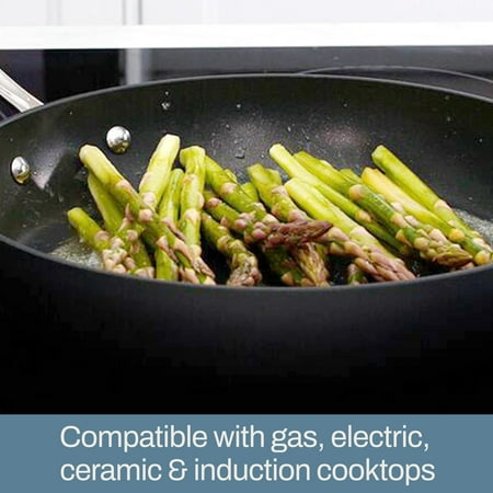All-Clad HA1 Hard Anodized Nonstick Cookware, 10 Piece Set