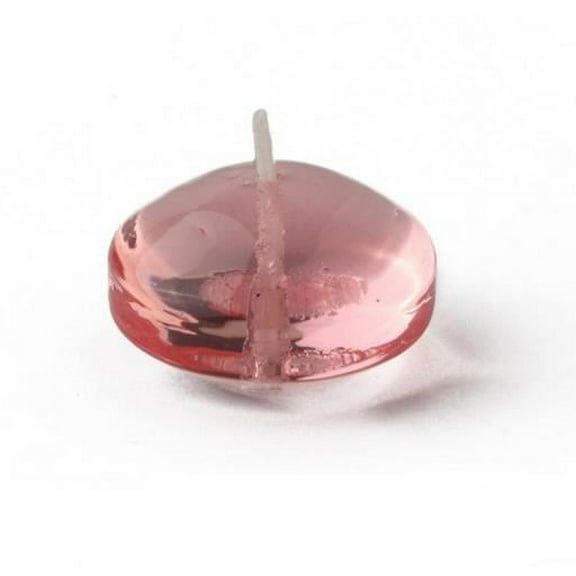 Jeco CFG-105-12 1.75 in. Clear Light Rose Gel Floating Candles - 144 Piece