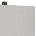 thumbnail image 2 of 150 Watt Metal and Glass Base Table Lamp, Brass and Black- Saltoro Sherpi, 2 of 5