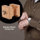 thumbnail image 2 of Caja De Reloj Caja de reloj de madera para relojero, herramienta de reparación de reloj con movimiento de abrazadera de tornillo de banco Sywqhk Para estrenar, 2 of 7