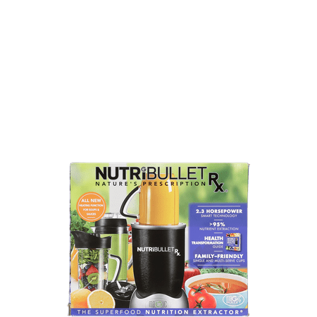 nutribullet Rx 1700 Watt Personal Blender N17-1001 – Black - Black