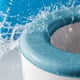 thumbnail image 4 of EVA Waterproof Toilet Seat Cushion | Paste Type Universal Thickened Commode Cover | Rainproof Non-Absorbent Soft Foam Padding | Fits Most Seats | 16.3x14.9in | 1PC | Coffee Red Gray Blue, 4 of 6